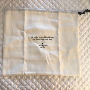 Kate Spade dust bag